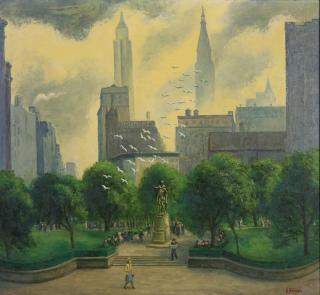 Ernest Fiene - Union Square