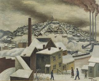 Ernest Fiene - Winter Day, Pittsburgh