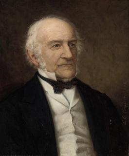 Ernest Gustave Giradot, R.B.A. - Portrait of William Ewart Gladstone (1809-1898), bust-length