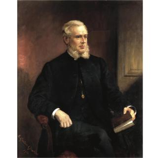 Ernest Gustave Girardot R.B.A. - Portrait Of A Gentleman