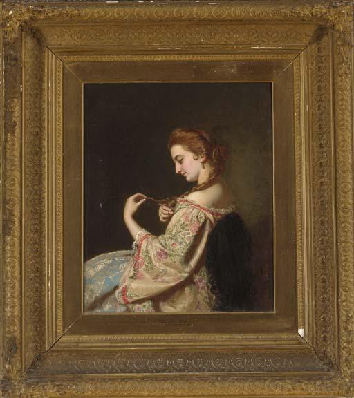 Ernest Gustave Girardot, R.B.A. - The love token