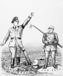 Ernest H. Shepard - ‘Accident To The Axis’ (‘United We Stood’)