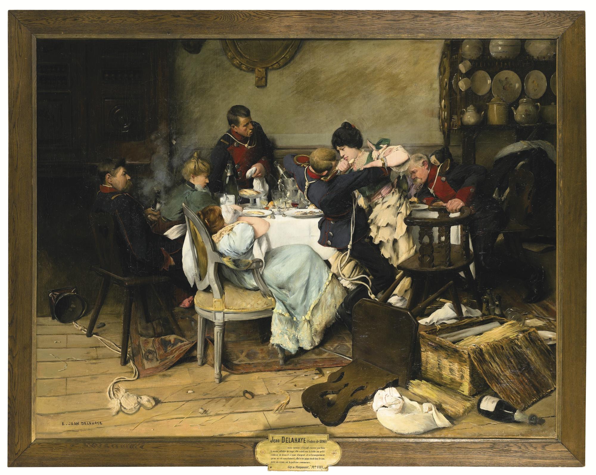 Ernest-Jean Delahaye - French mademoiselle Fifi