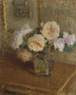 Ernest-Joseph Laurent - Vase de roses