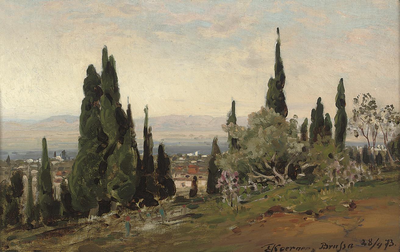 Ernest Karl Eugen Koerner - Brussa, Turkey