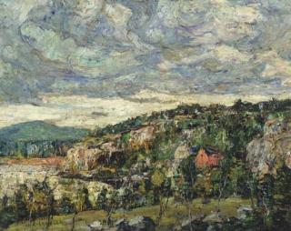 Ernest Lawson - Blue Hill, Maine