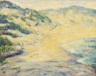 Ernest Lawson - Flying Birds