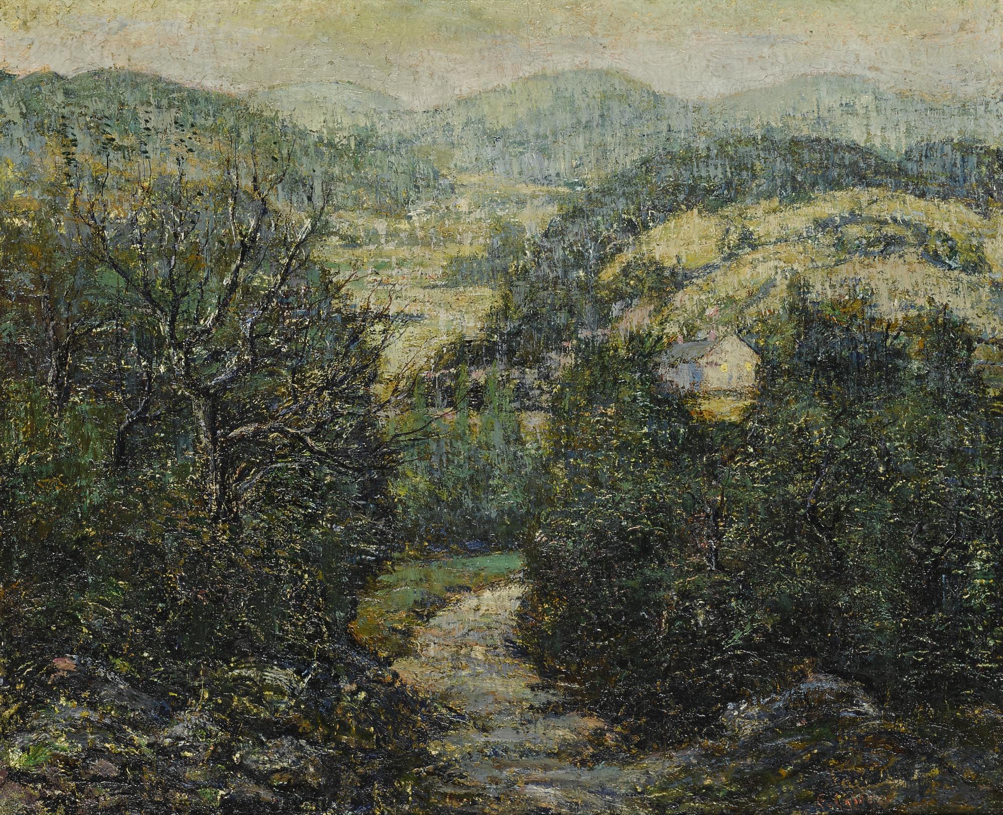 Ernest Lawson - New England Landscape