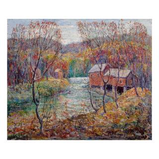 Ernest Lawson - Old Mill At Dallas, Mo.