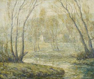 Ernest Lawson - Spring Landscape