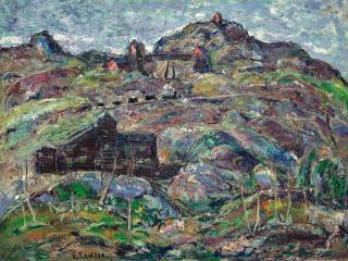 Ernest Lawson - The Elkton Mine, Cripple Creek, Colorado