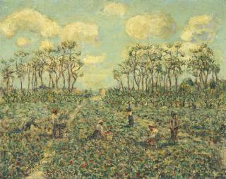 Ernest Lawson - Tomato Patch, Florida