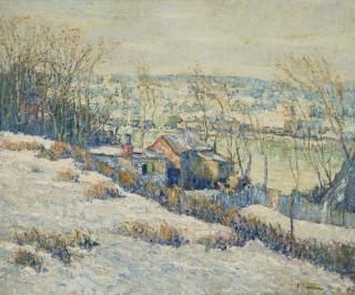 Ernest Lawson - Upper Harlem River—Winter