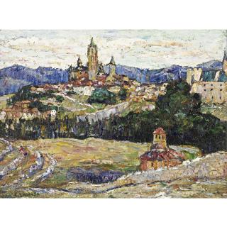 Ernest Lawson - View Of Segovia