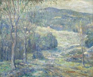 Ernest Lawson - Winter Hills