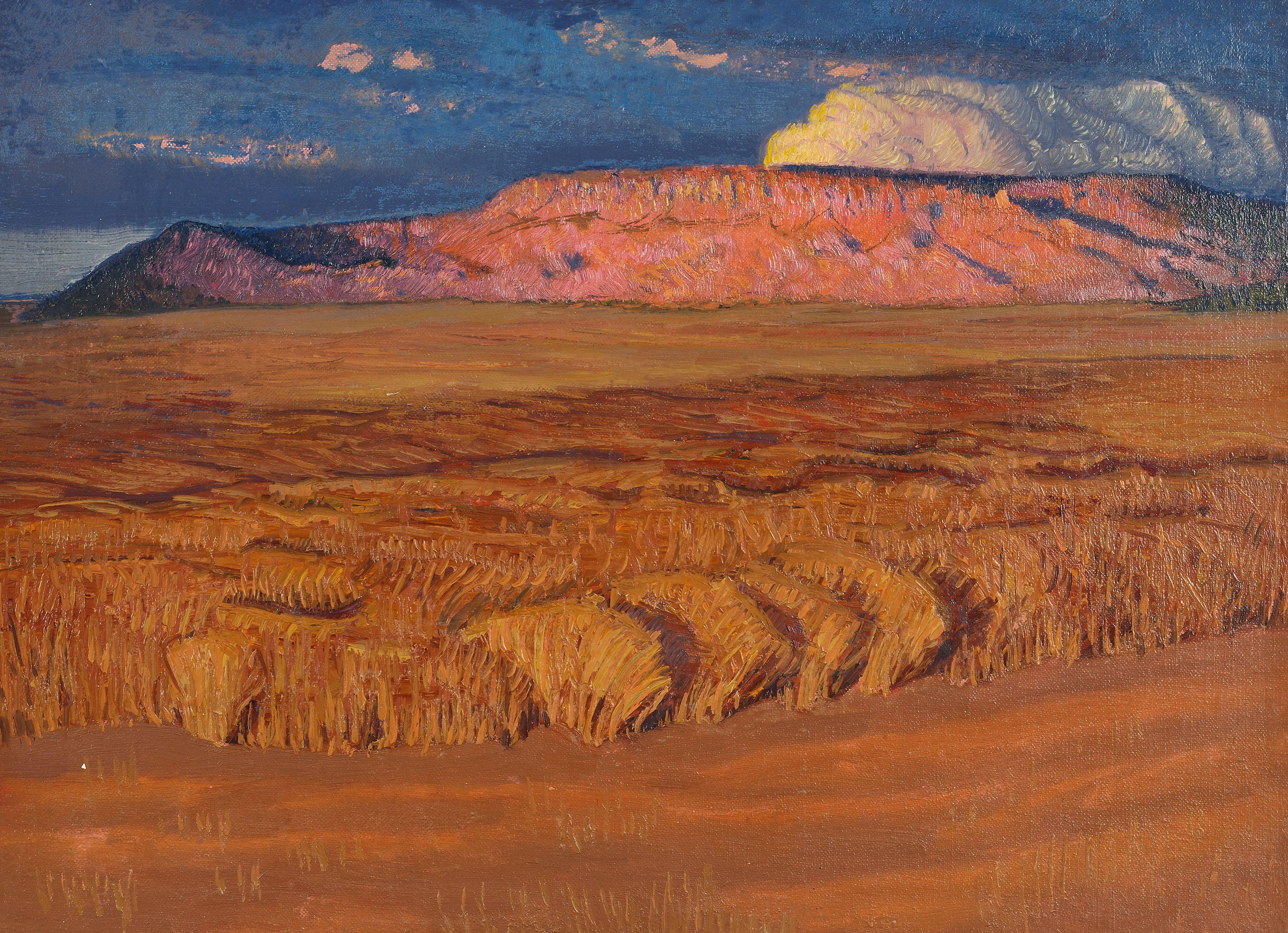 Ernest Leonard Blumenschein - Winter Evening - Sandia Mountains