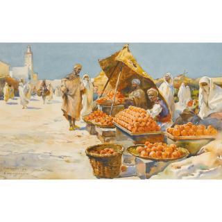 Ernest-Louis Lessieux - Marché Aux Oranges
