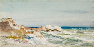 Ernest Louis Lessieux - „Marine à la pointe d’Ionio“.
