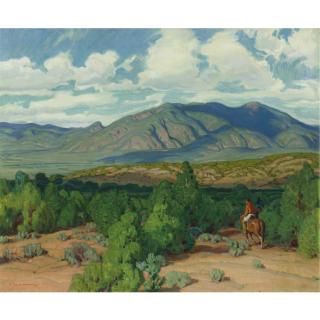 Ernest Martin Hennings - Across Taos Valley