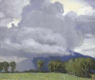 Ernest Martin Hennings - Cloudburst