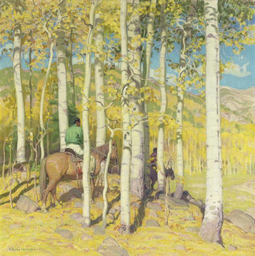 Ernest Martin Hennings - Indian Summer