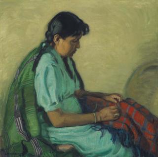 Ernest Martin Hennings - Manvelita Mending Shawl