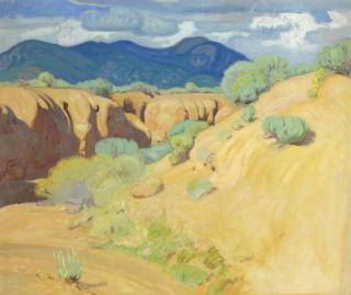Ernest Martin Hennings - Out in the Desert