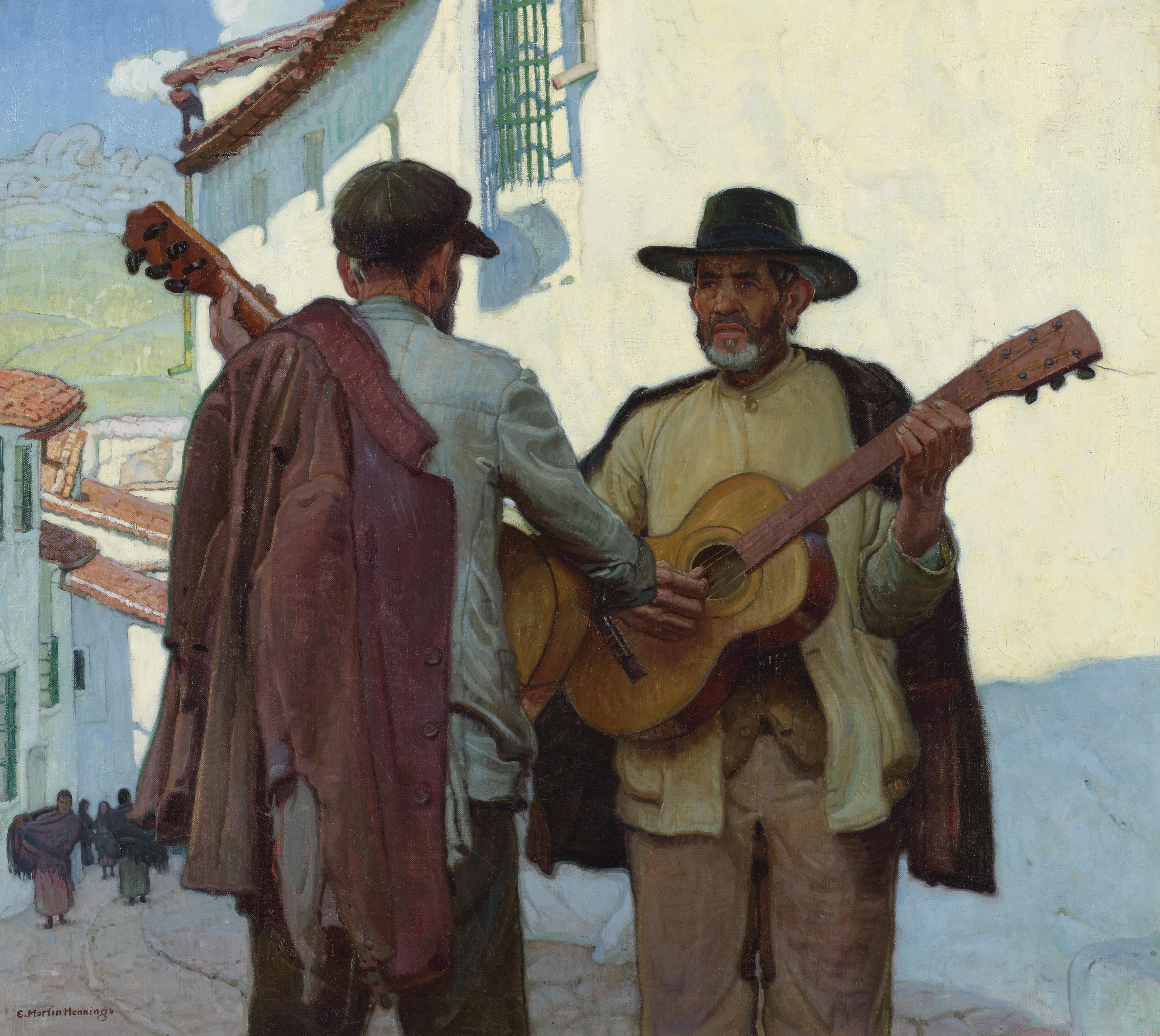 Ernest Martin Hennings - Spanish Beggars