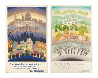 Ernest Michael Dinkel - The West End Is Awakening\' & \'The Fall of The Countryside\'