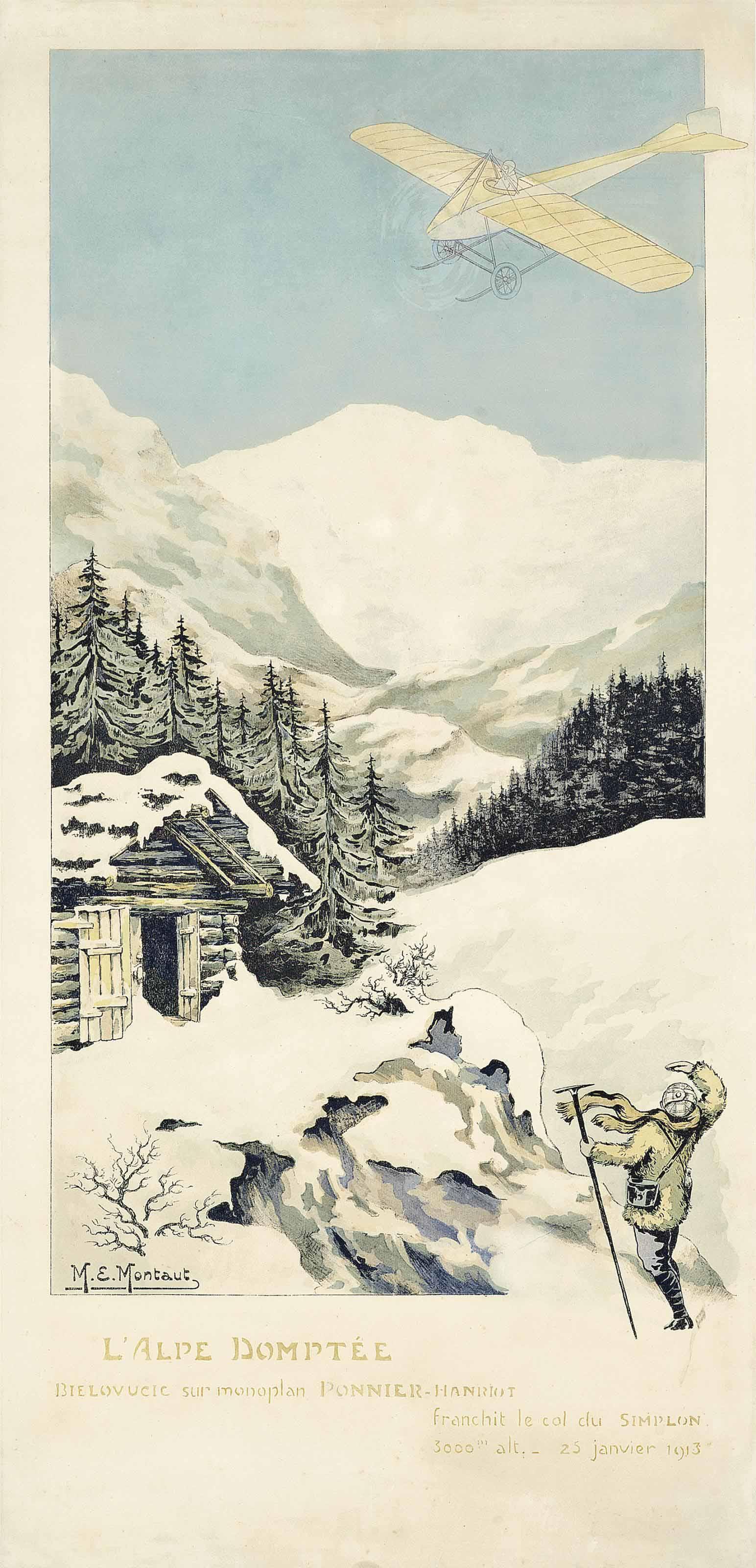 Ernest Montaut - L\'Alpe Domptée