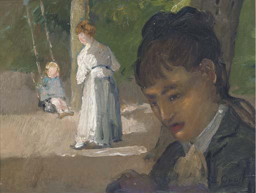 Ernest Quost - Jardin de Luxembourg