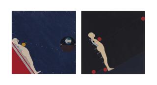 Ernest Tino Trova - Untitled (Falling Man)