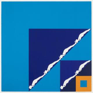 Ernest Trova - Falling Man Series (6 works)