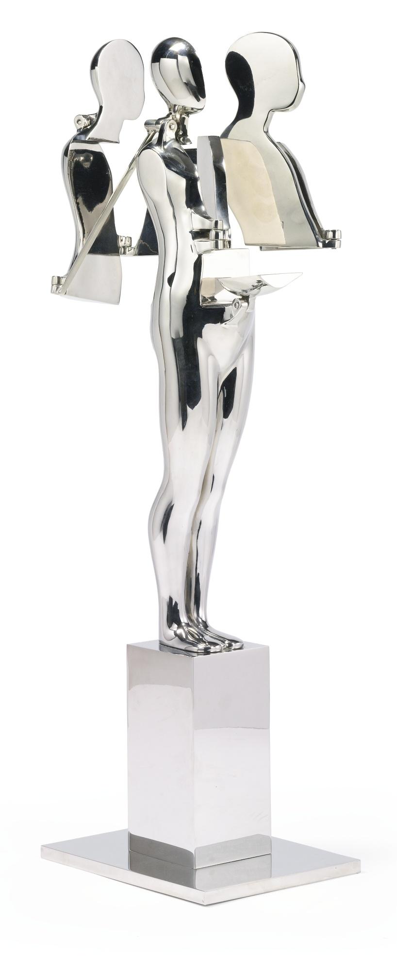 Ernest Trova - Study/Falling Man (Backwrap Figure)