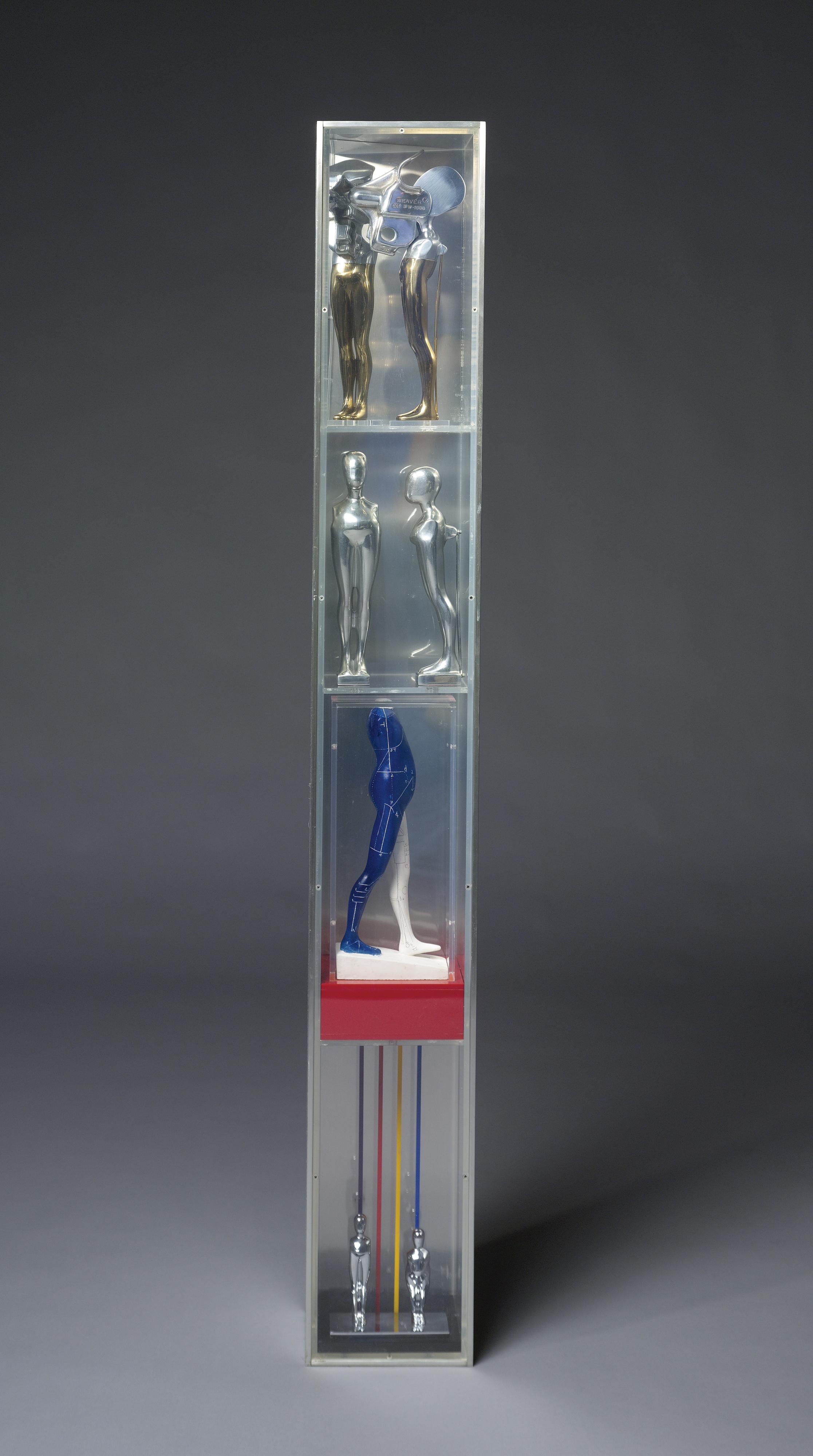 Ernest Trova - Study/Falling Man (Figure Combinations)