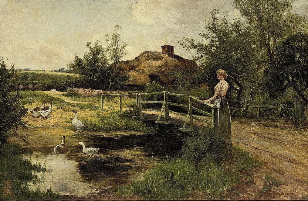 Ernest Walbourn - By the duck pond