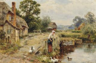 Ernest Walbourn - Feeding The Ducks