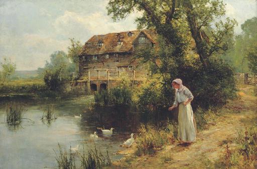 Ernest Walbourn - Feeding the ducks