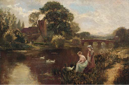 Ernest Walbourn - Feeding the ducks