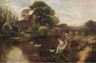 Ernest Walbourn - Feeding the ducks