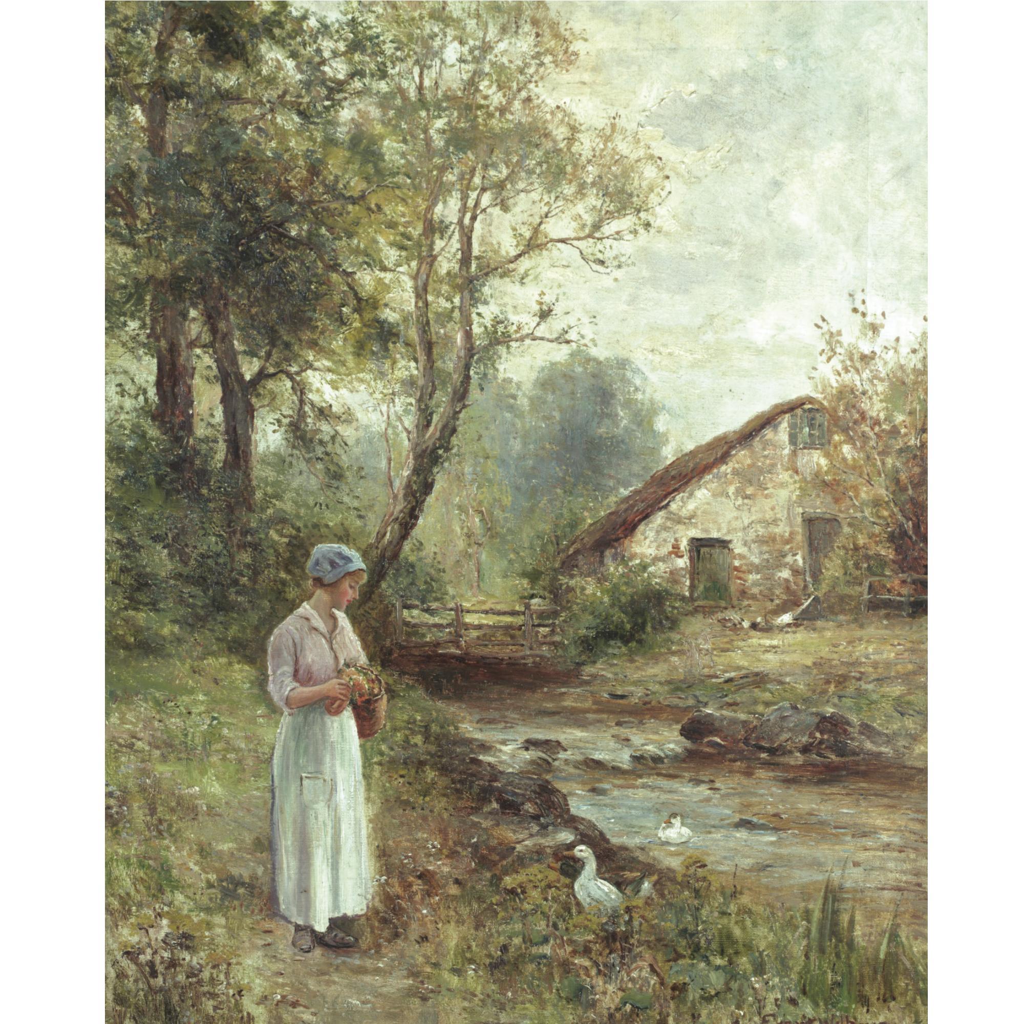 Ernest Walbourn - Feeding The Geese