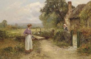 Ernest Walbourn - Outside the Cottage