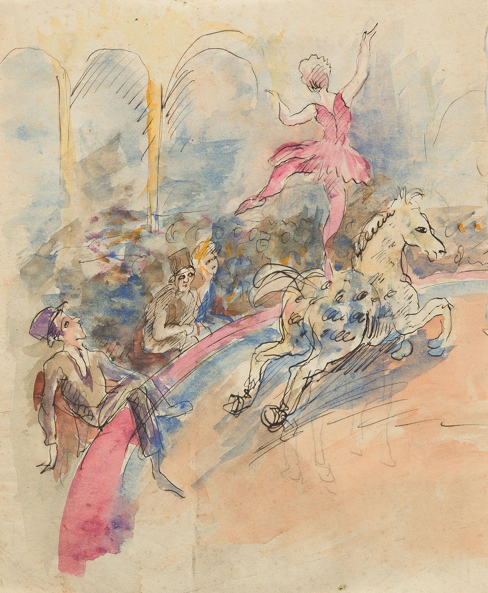 Ernesto de Fiori - Im Zirkus.