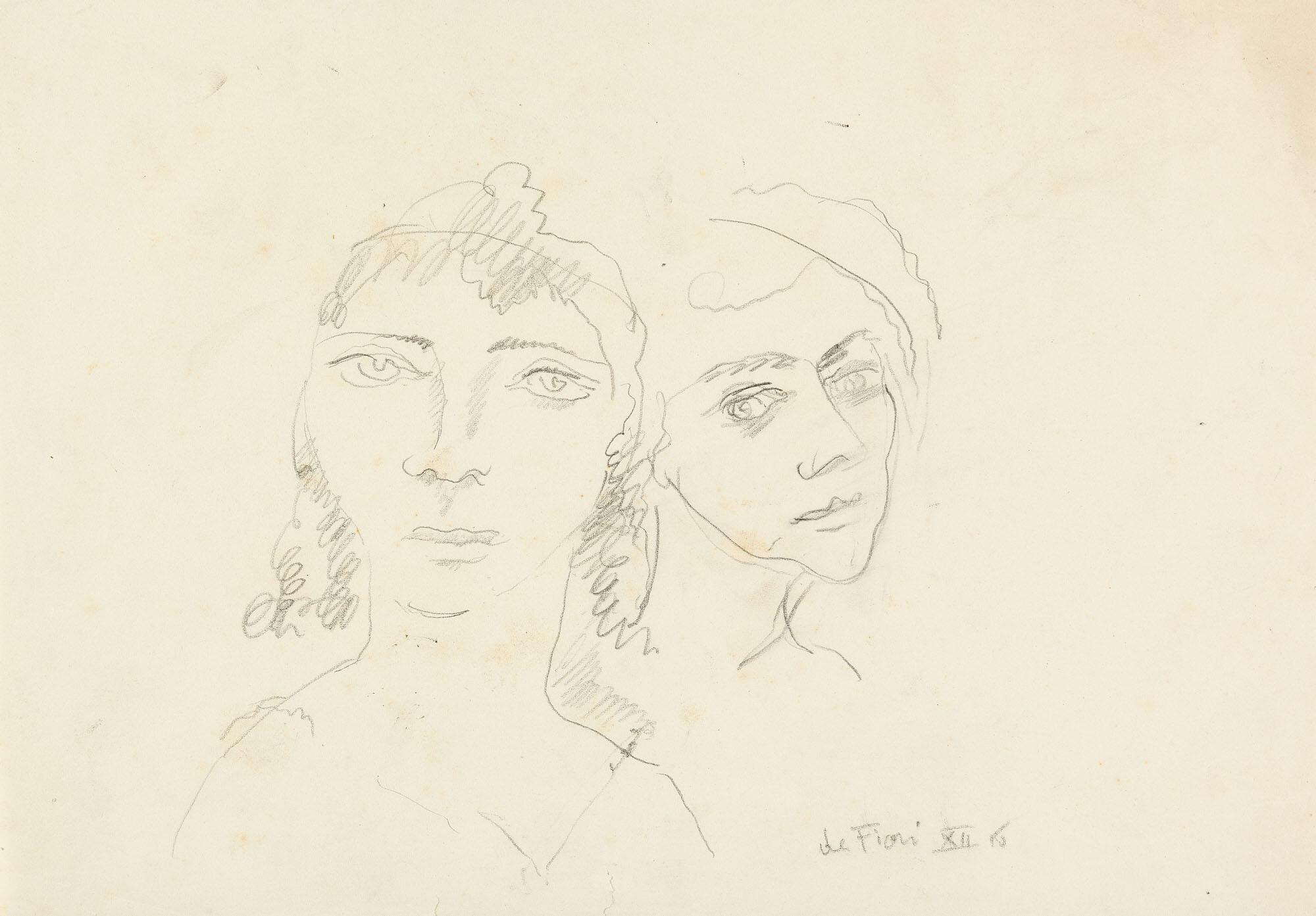 Ernesto de Fiori - Zwei Frauen.