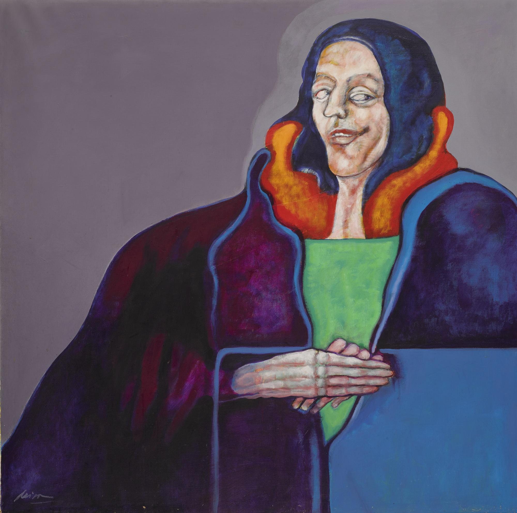 Ernesto Deira - Retrato Imaginario Con Pasamanos