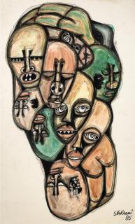 Ernesto Shikhani - Mask studies