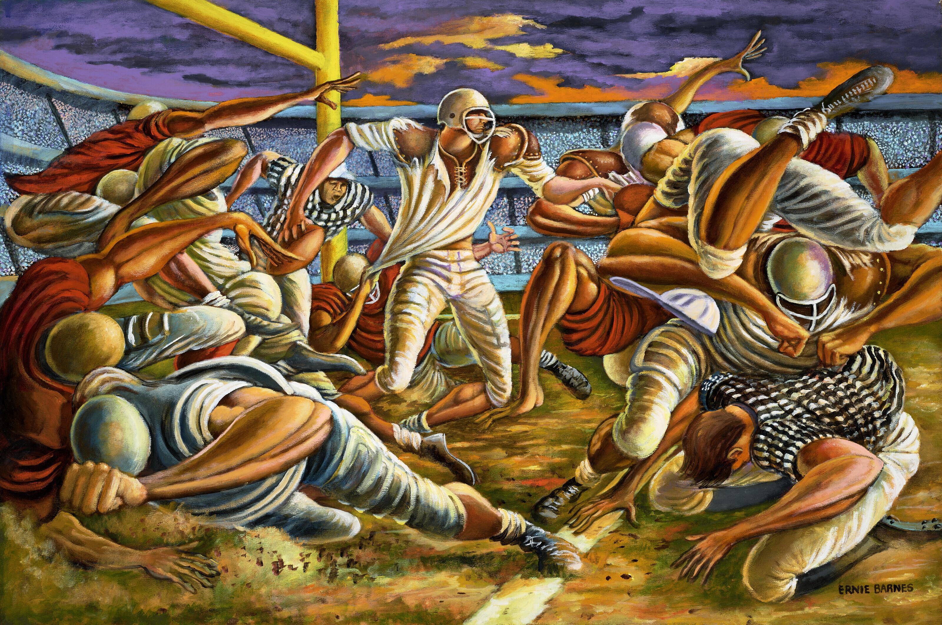 Ernie Barnes - Cool Quarterback