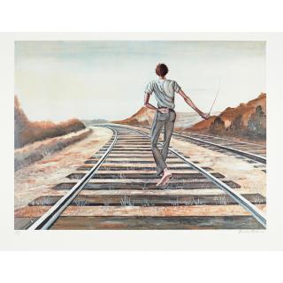 Ernie Barnes - Destination Unknown