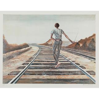 Ernie Barnes - Destination Unknown