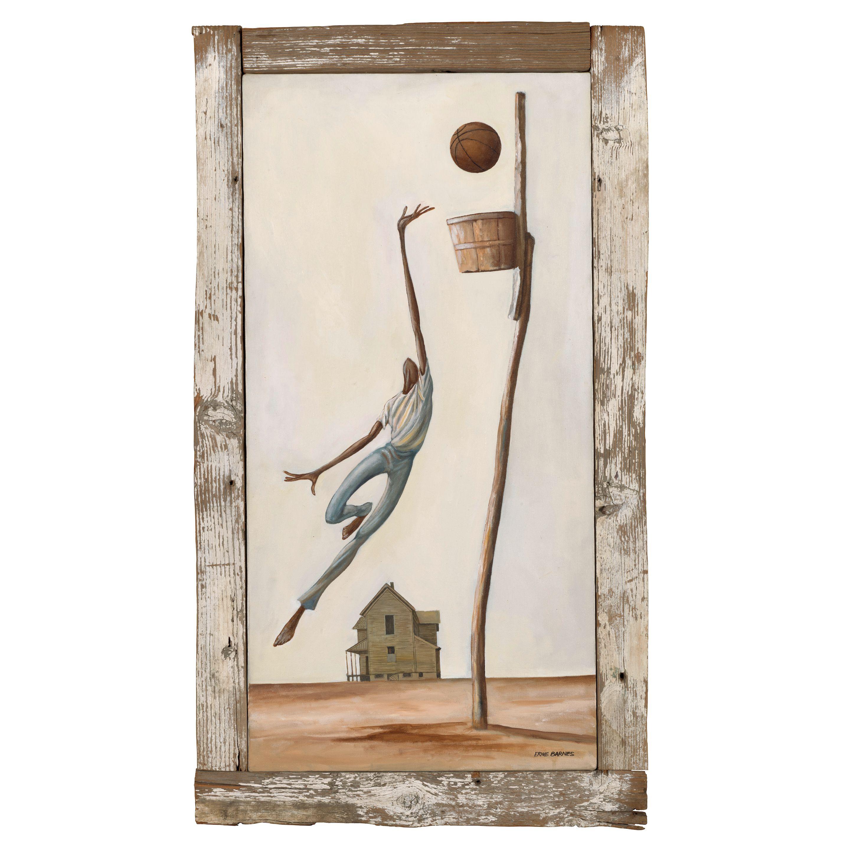 Ernie Barnes - The Leap, 1972